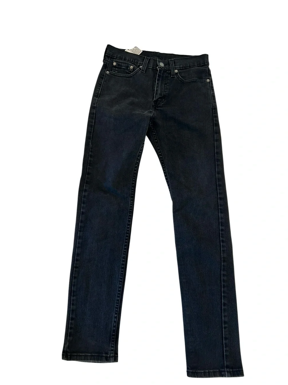 Levi's Men's Black Straight-Leg Jeans 512 28 x 32